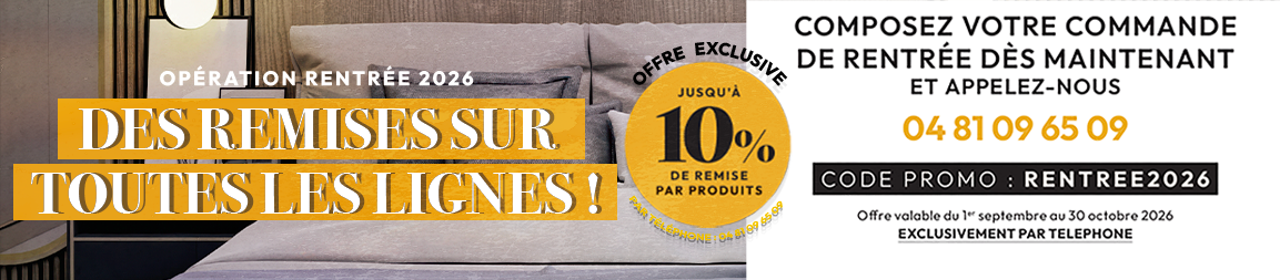 Des remises sur toutes les lignes - Promo Rentrée 2026